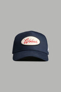 Wolves Script 5 Panel Hat in Navy — imagem 1