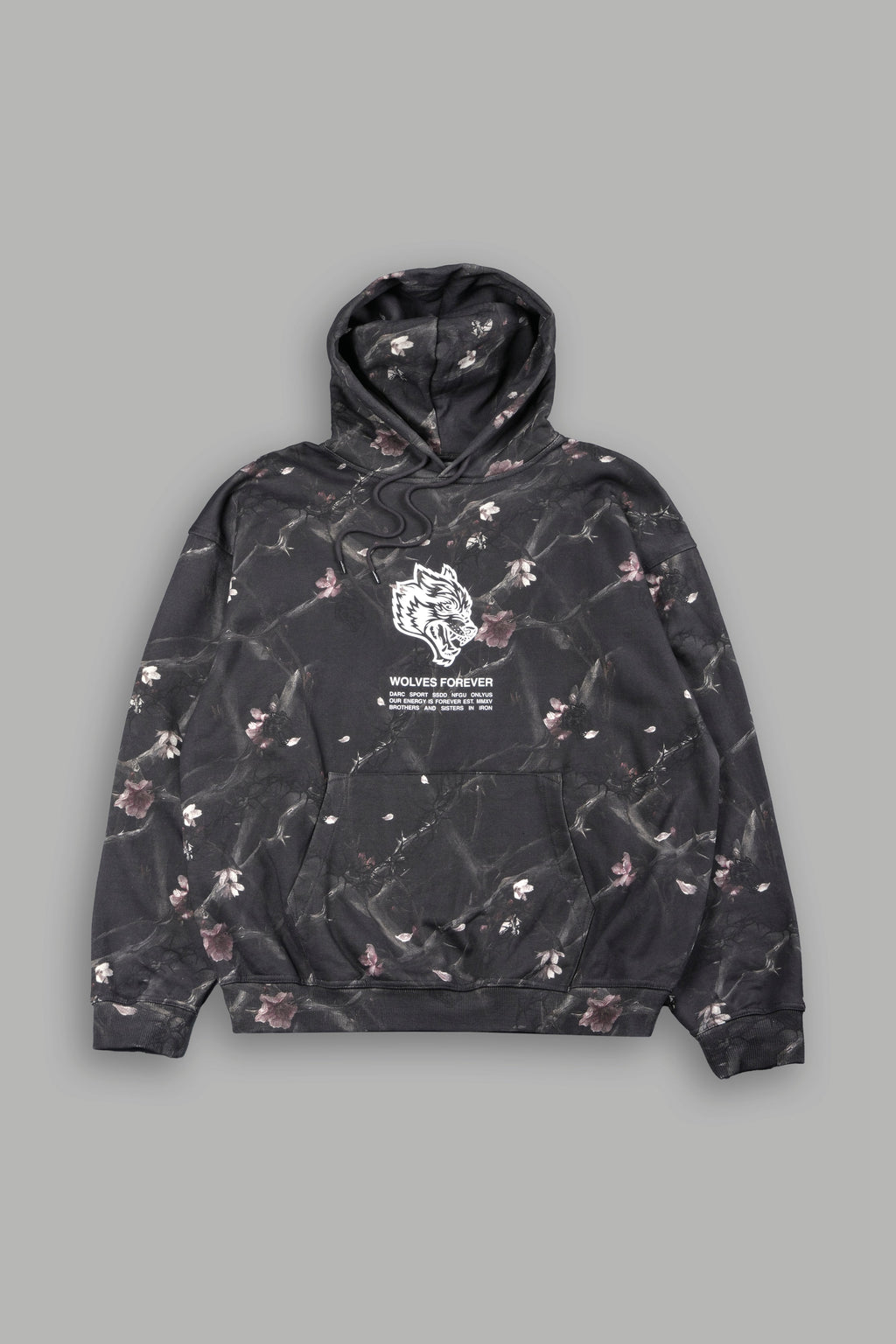 Wolves Have Your Back Bishop Hoodie In All Of Us Camo - imagem 2