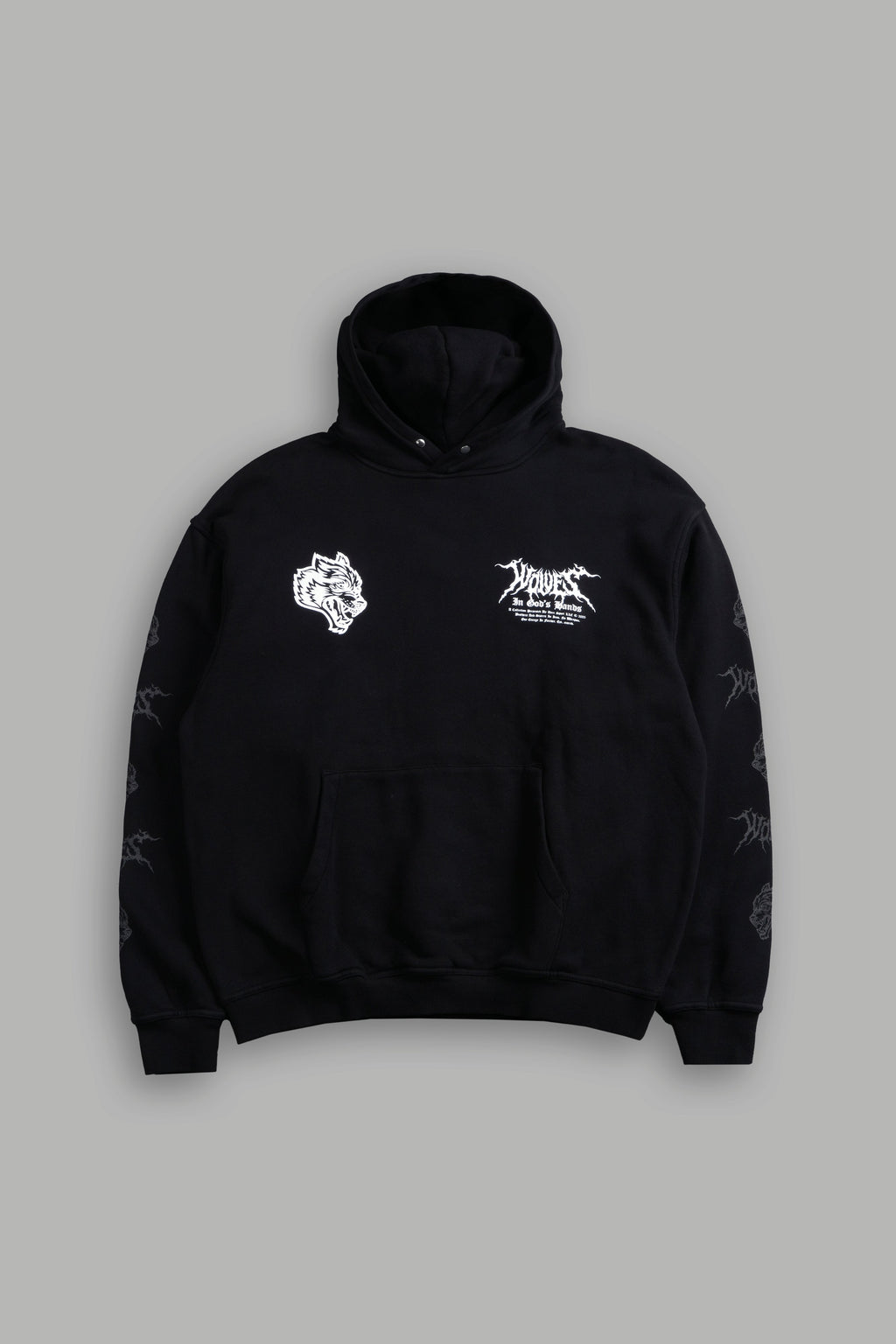 Through the Clouds "Pierce" Hoodie in Black — imagem 3