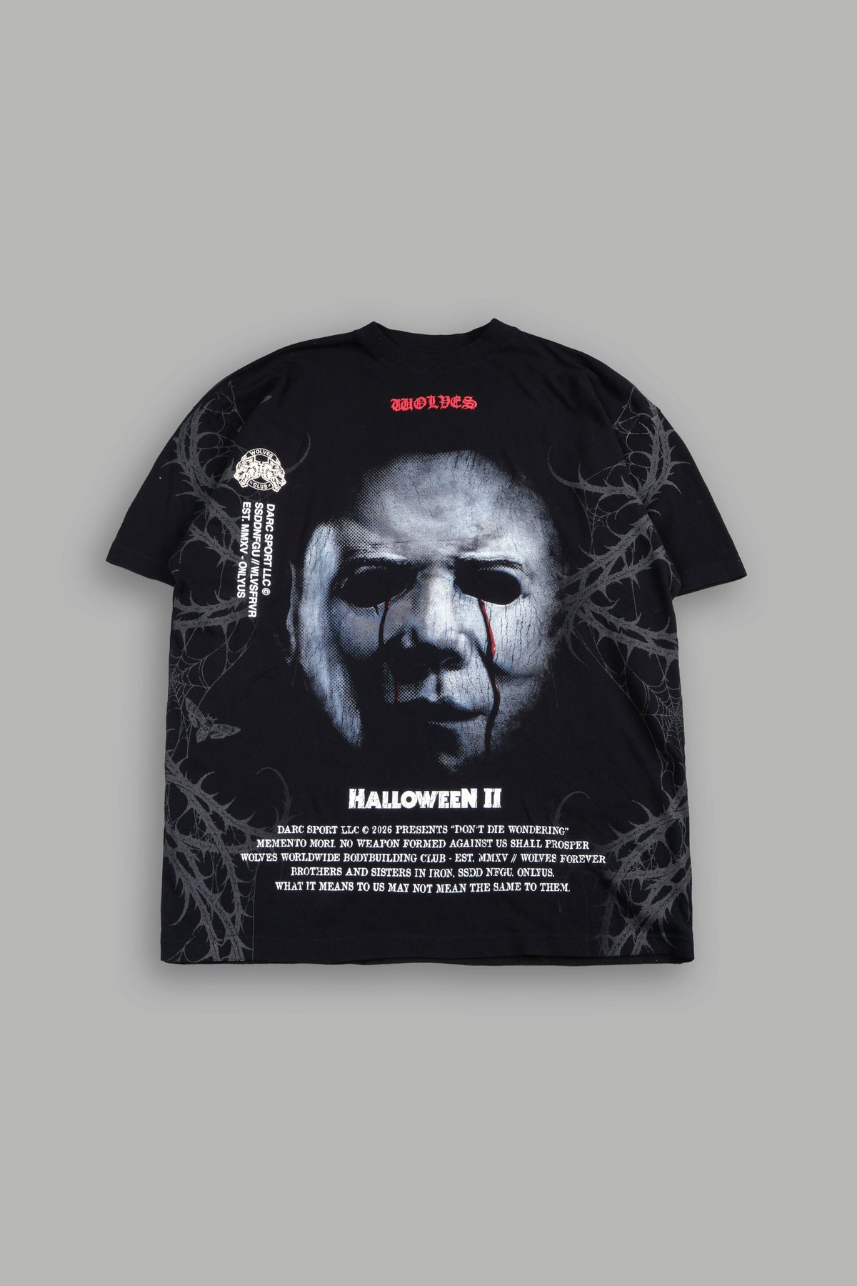 Dont Die Wondering Mystery Tee In Black
