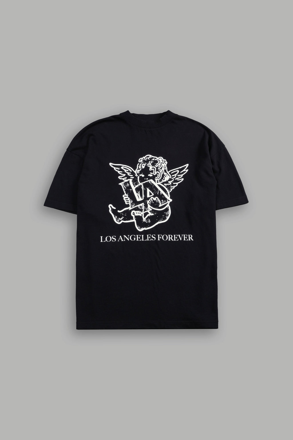 Los Cherub Premium Oversized Tee in Black — imagem 1