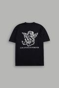 Los Cherub Premium Oversized Tee in Black — imagem 1