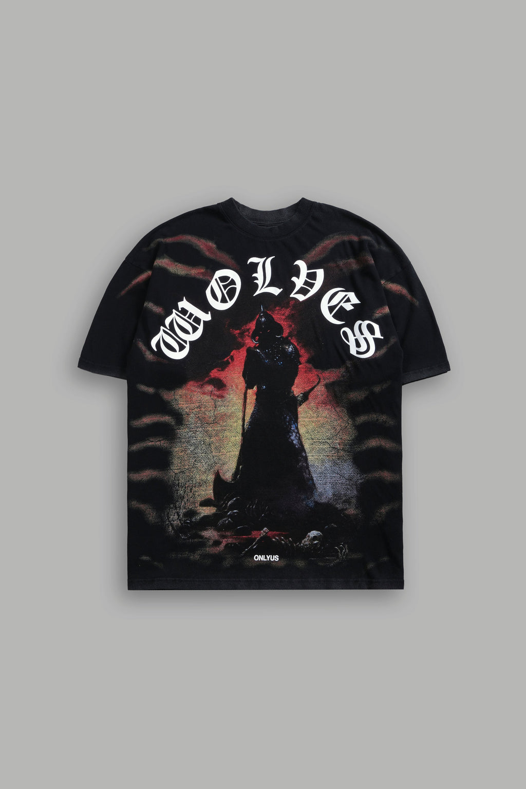 Conquer "Premium" Oversized Tee in Black — imagem 1