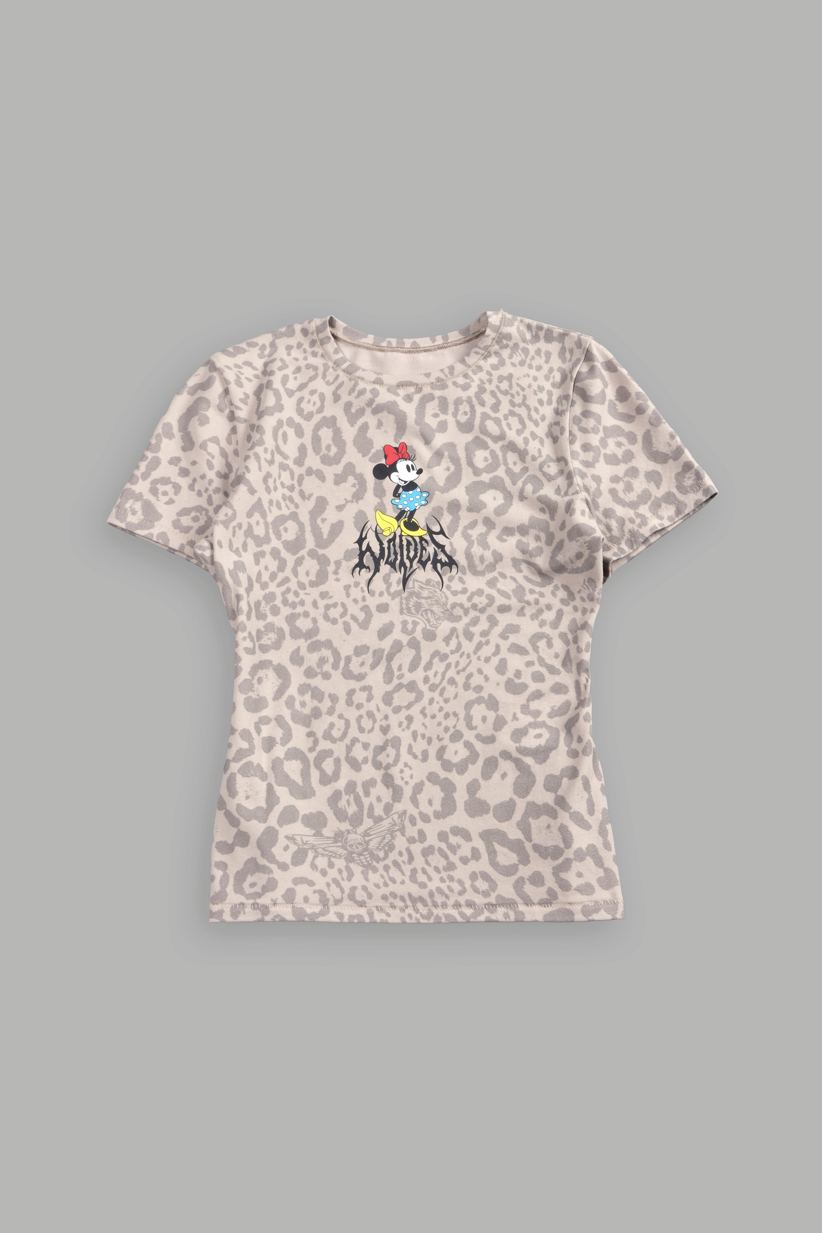 Minnie Mouse Hesh Eden Ss Tee in Clay Leopard
