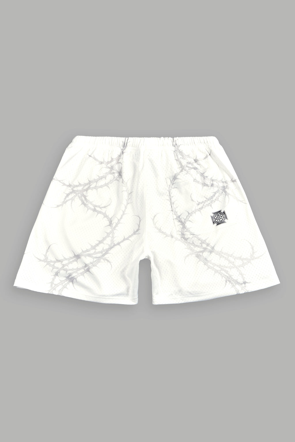 Thorns Frvr Mesh Shorts In White — imagem 2