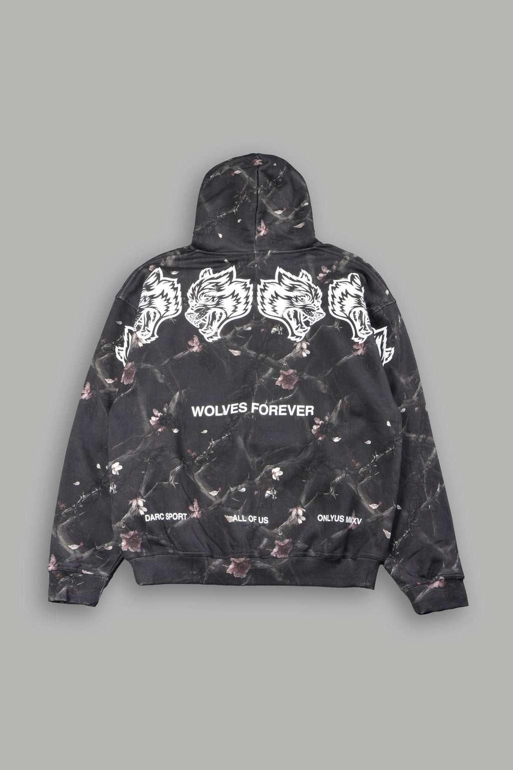 Wolves Have Your Back Bishop Hoodie In All Of Us Camo - imagem 3