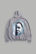 Night Blade Pierce Hoodie In Dove Gray
