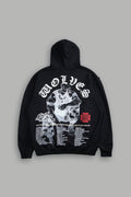 Iron Heart "Pierce" Hoodie in Black - imagem 1