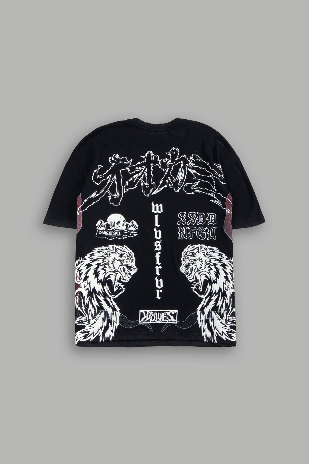 Our Code Premium Oversized Tee in Black — imagem 1