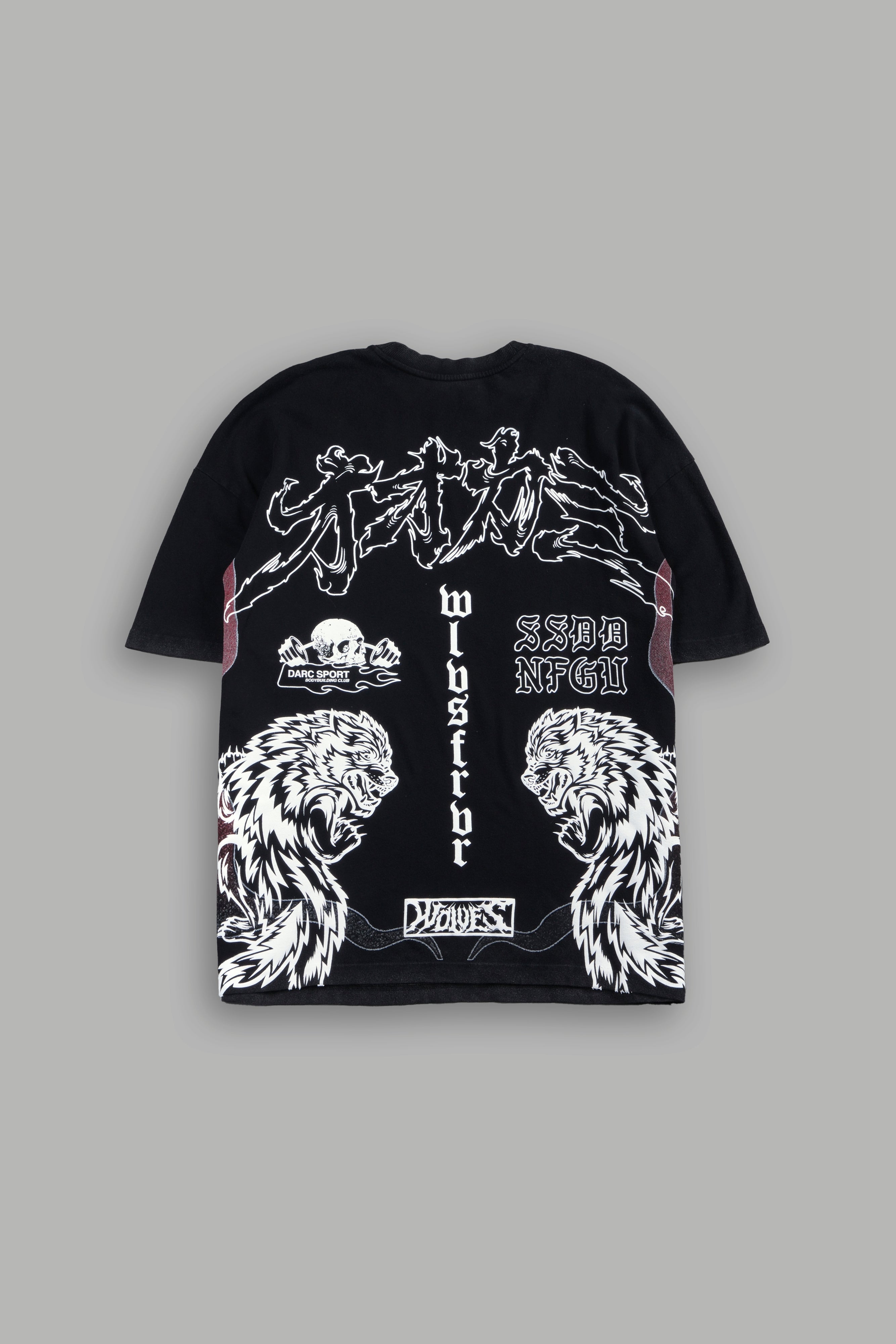 Our Code Premium Oversized Tee in Black — imagem 1
