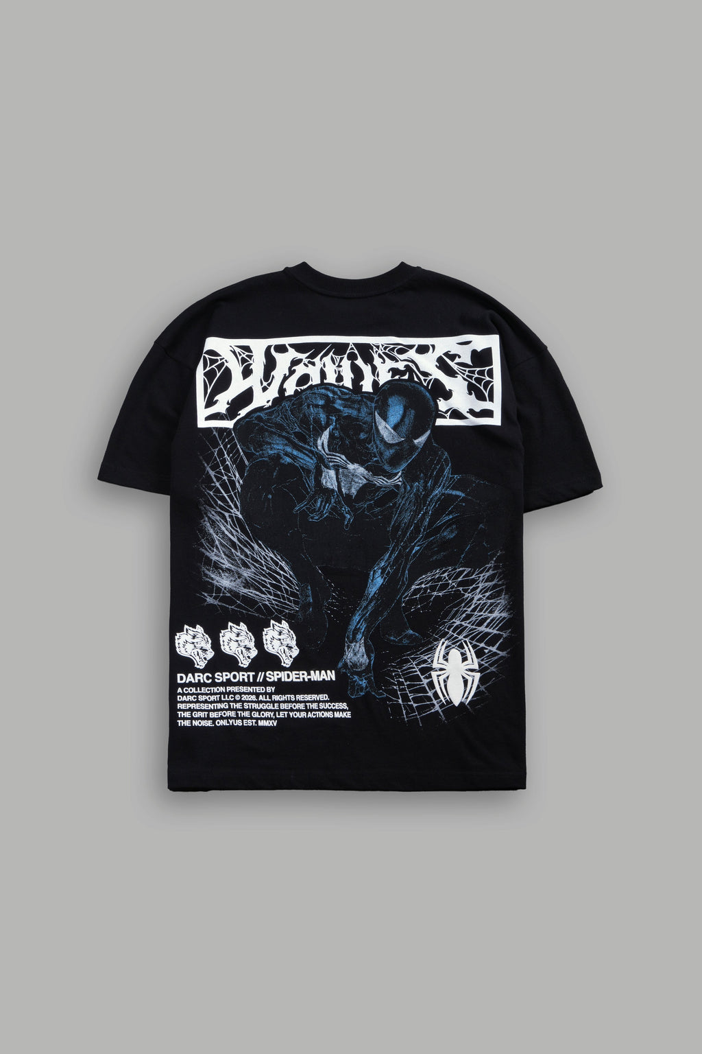Dark Symbiote Premium Oversized Tee in Black