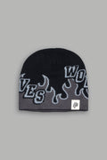 Stairs Cap Beanie In Black - imagem 1