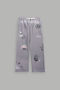 Big Bad Wolves Bigelow Sweat Pants in Dove Gray Drift Wash