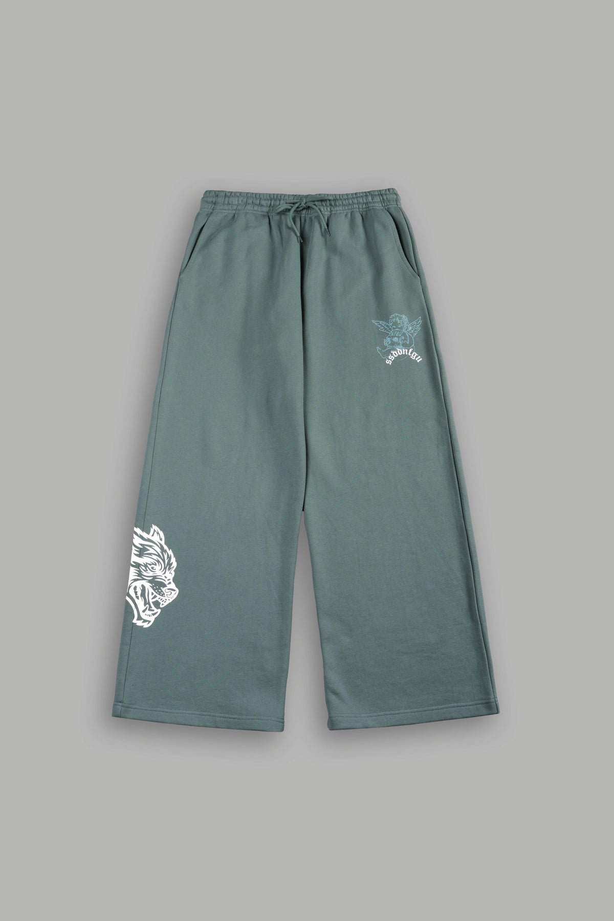 Cherub Nfgu V2 Lennox Sweat Pants In Hunter Green - imagem 1