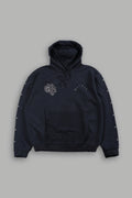 Wolves Heritage Grunge Moatis Hoodie In Black - imagem 1