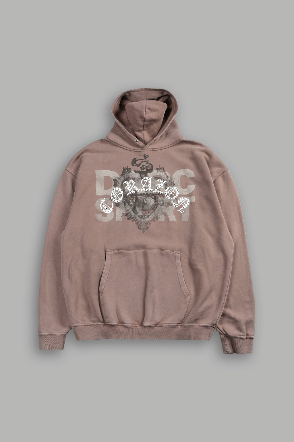 Ds Corazon Pierce Hoodie In Mojave Brown