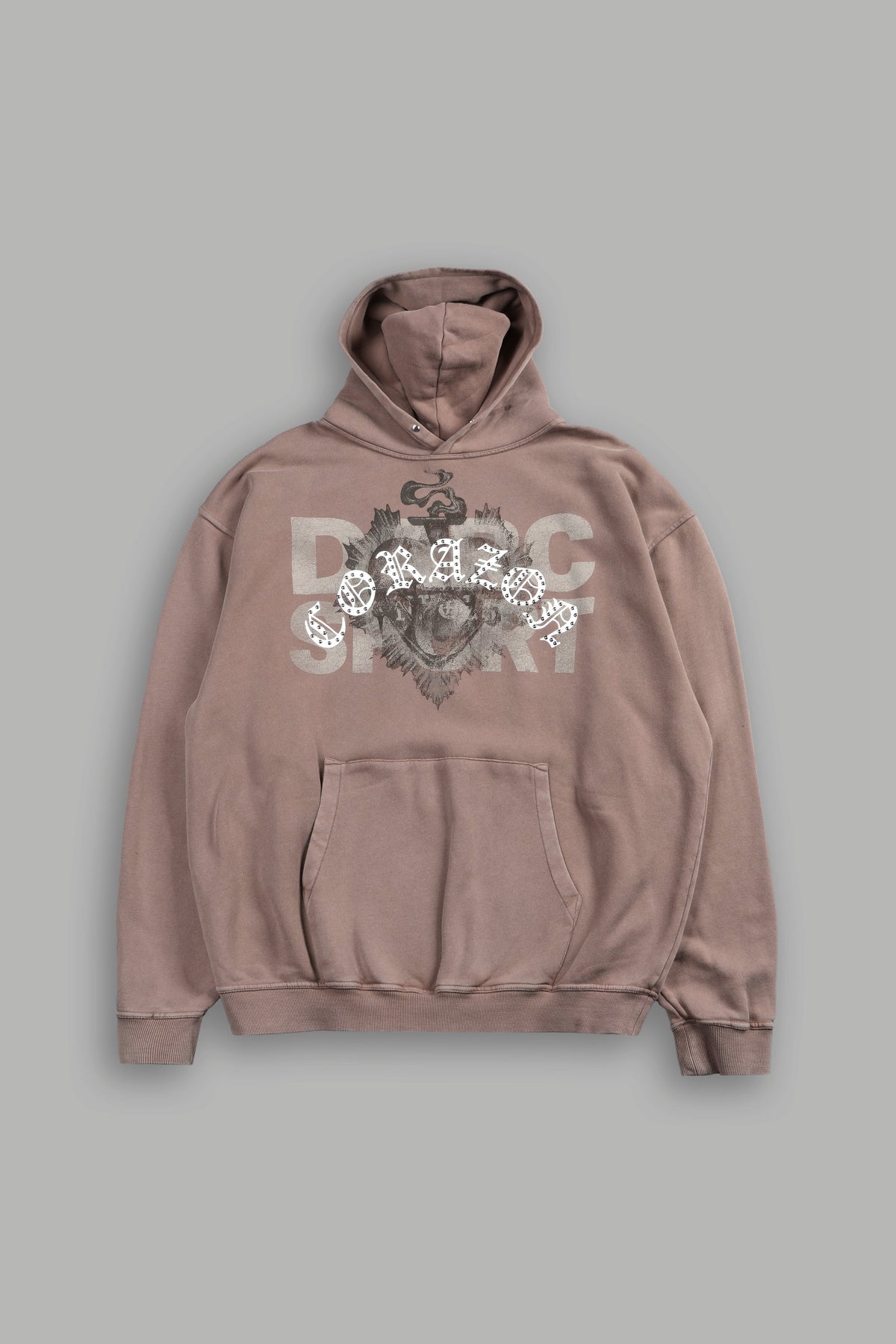 Ds Corazon Pierce Hoodie In Mojave Brown