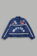 Mickey Frvr Big Moe Jacket in Navy