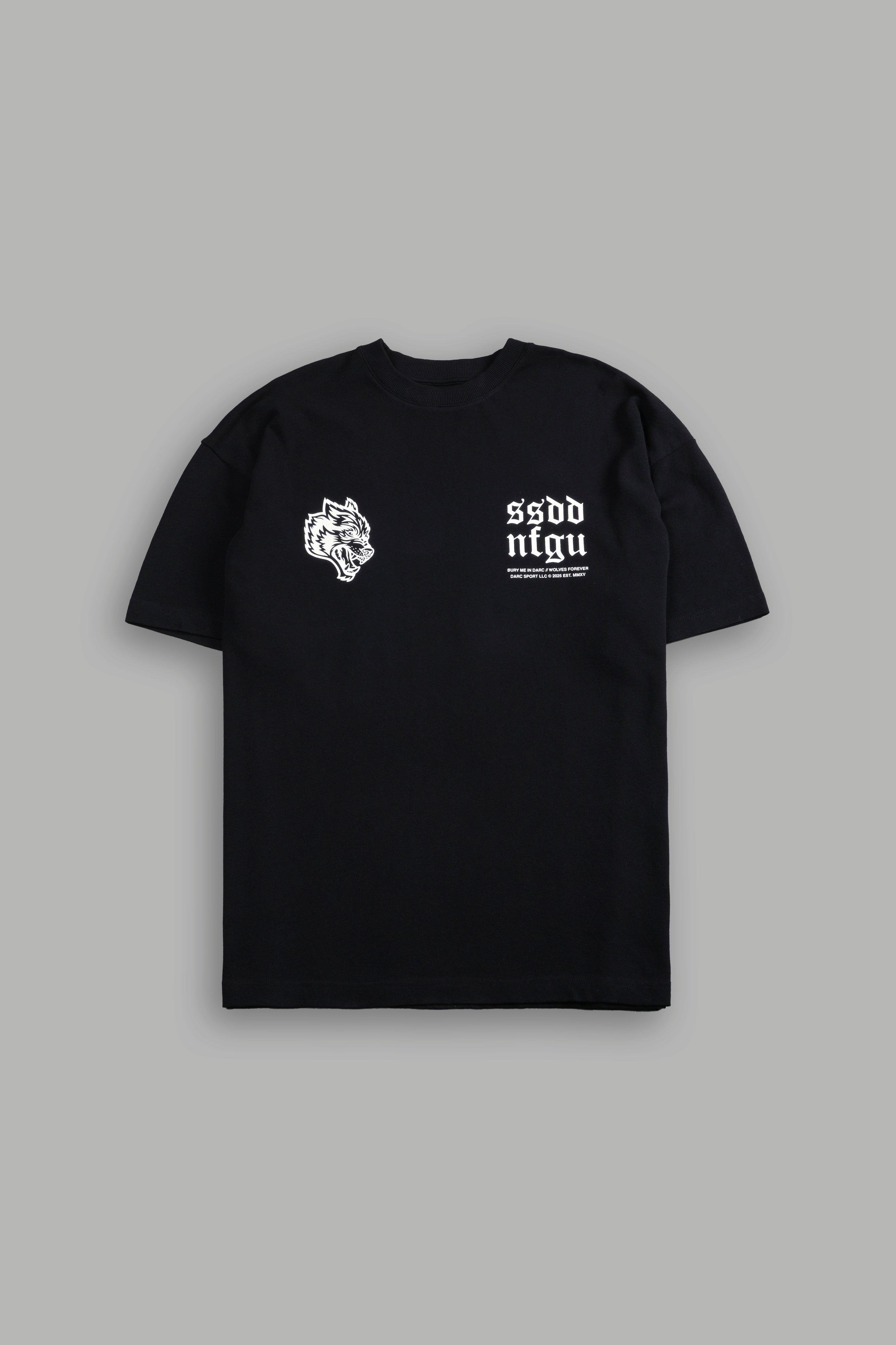 Darc Storm "Premium" Oversized Tee in Black — imagem 3