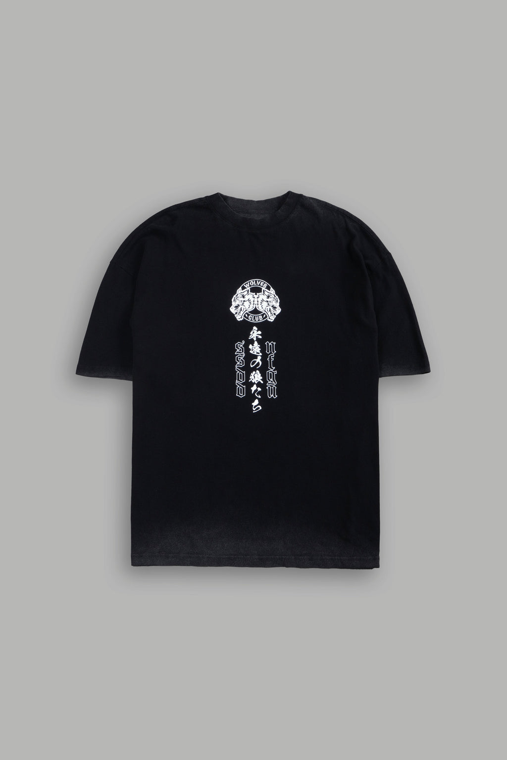 Kazoku Okami Premium Oversized Tee in Black — imagem 3