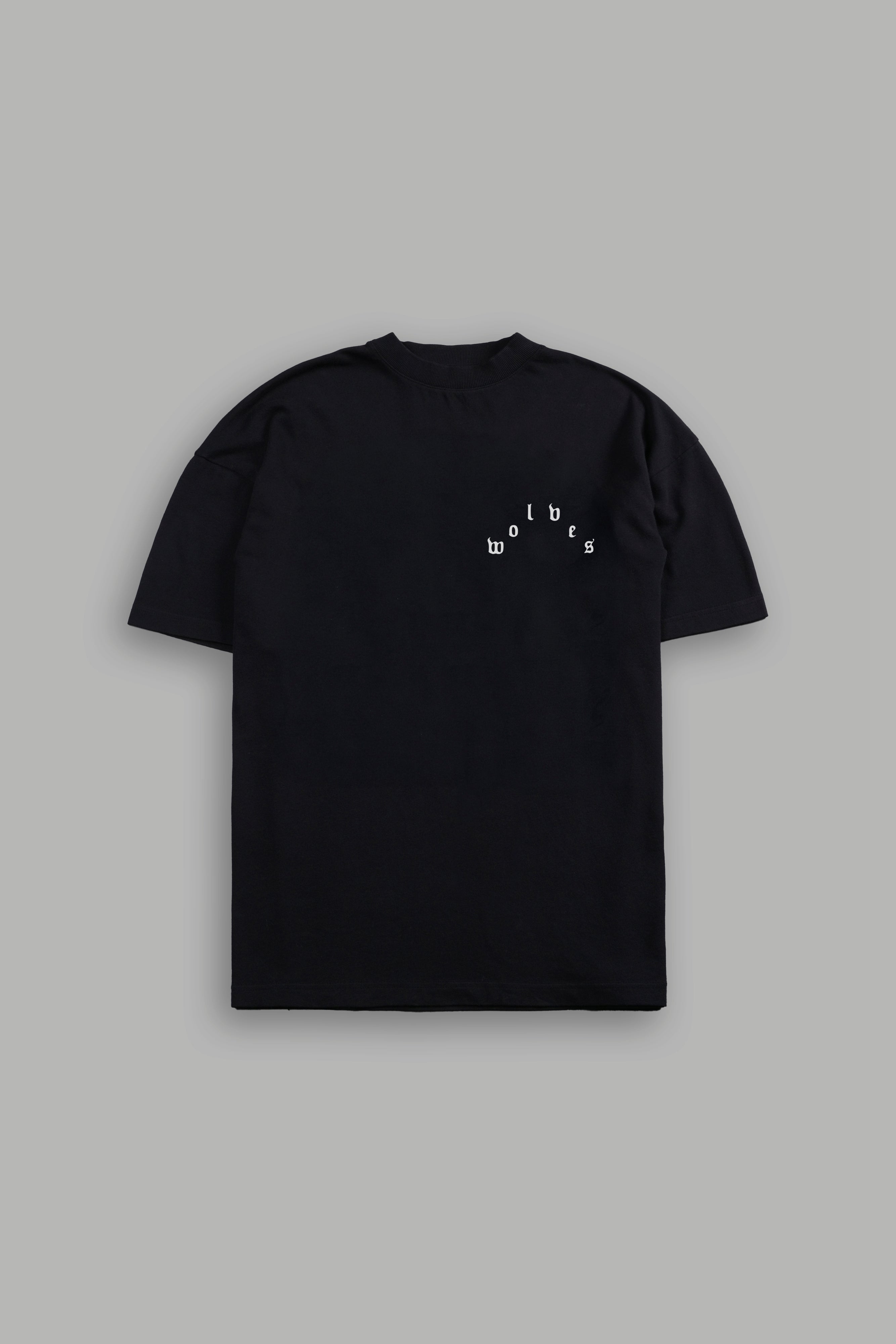 Homage to LA V2 Premium Oversized Tee in Black — imagem 2
