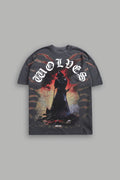 Conquer "Premium" Oversized Tee in Wolf Gray — imagem 1