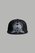 Finite Flame Fitted Cap in Black — imagem 1