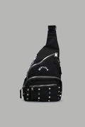 Wolf Head Ronin Side Bag in Black - imagem 1