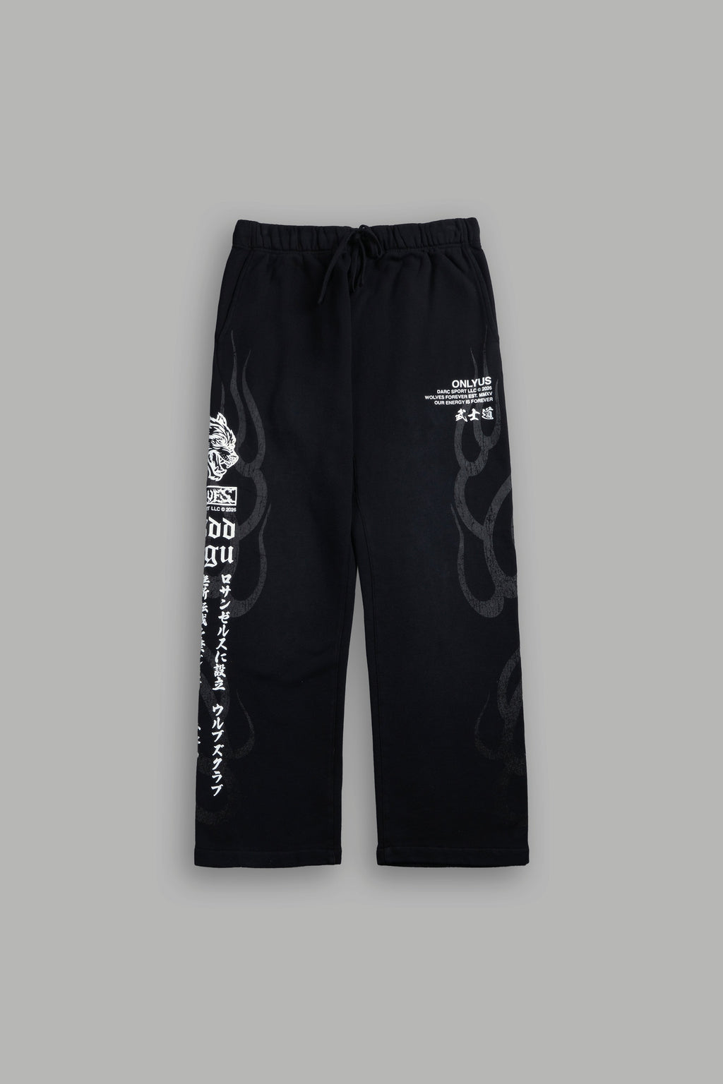 Warrior's Inferno Bigelow Sweat Pants in Black Sun Fade - imagem 1