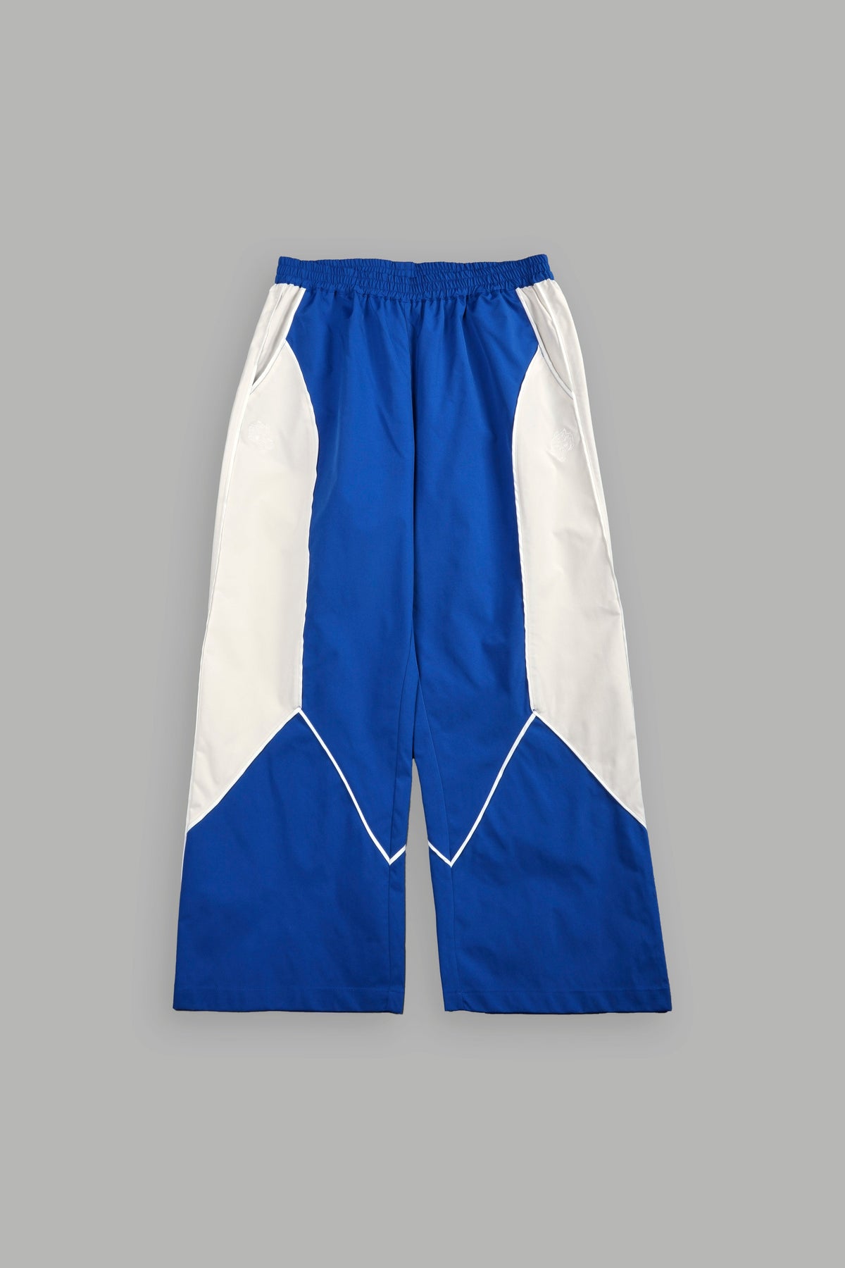Dual Men's Quinn Track Pants in Darc Cobalt/Cream - imagem 1
