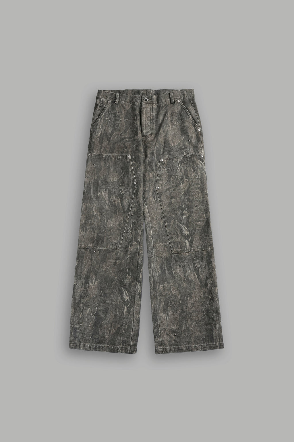 Studded Wolves Chopper Hoffa V2 Pants in Vintage Norse Camo — imagem 1