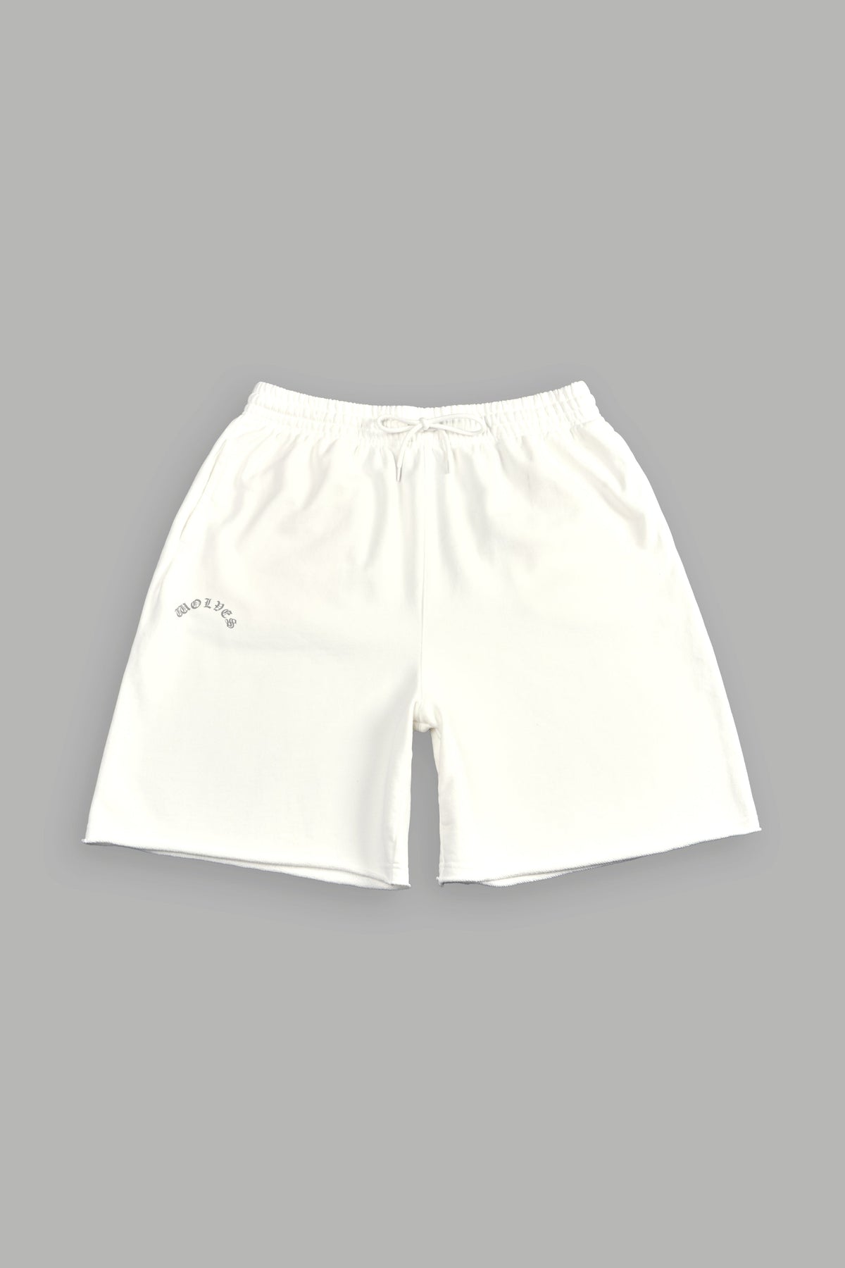 Darc Wandering Grunge Brock Sweat Shorts in Cream - imagem 1