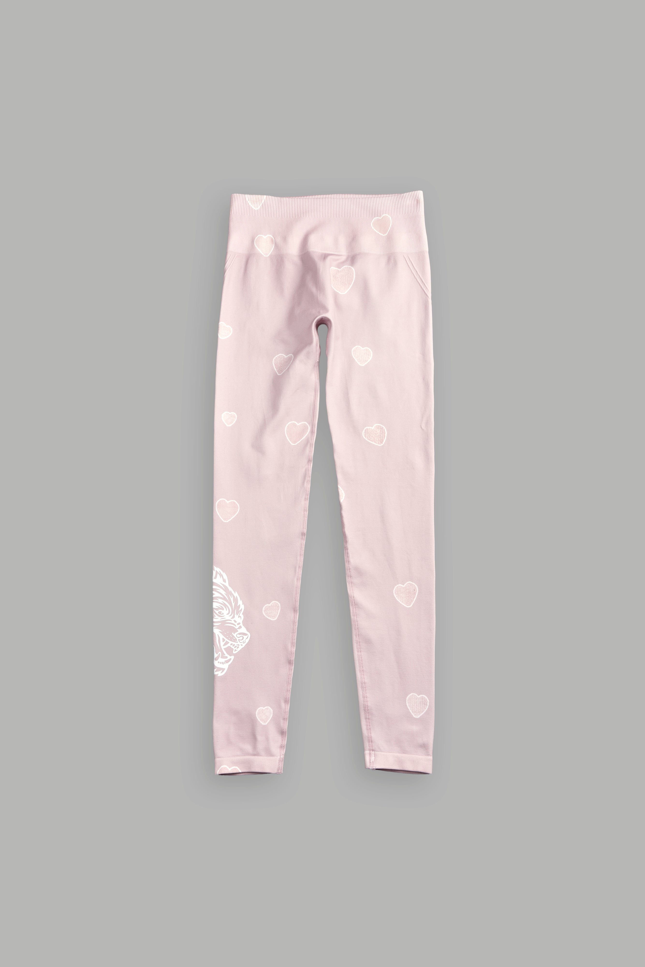 Her Energy "Everson" Huxley Scrunch Leggings in Heart Candy Blush Pink — imagem 3