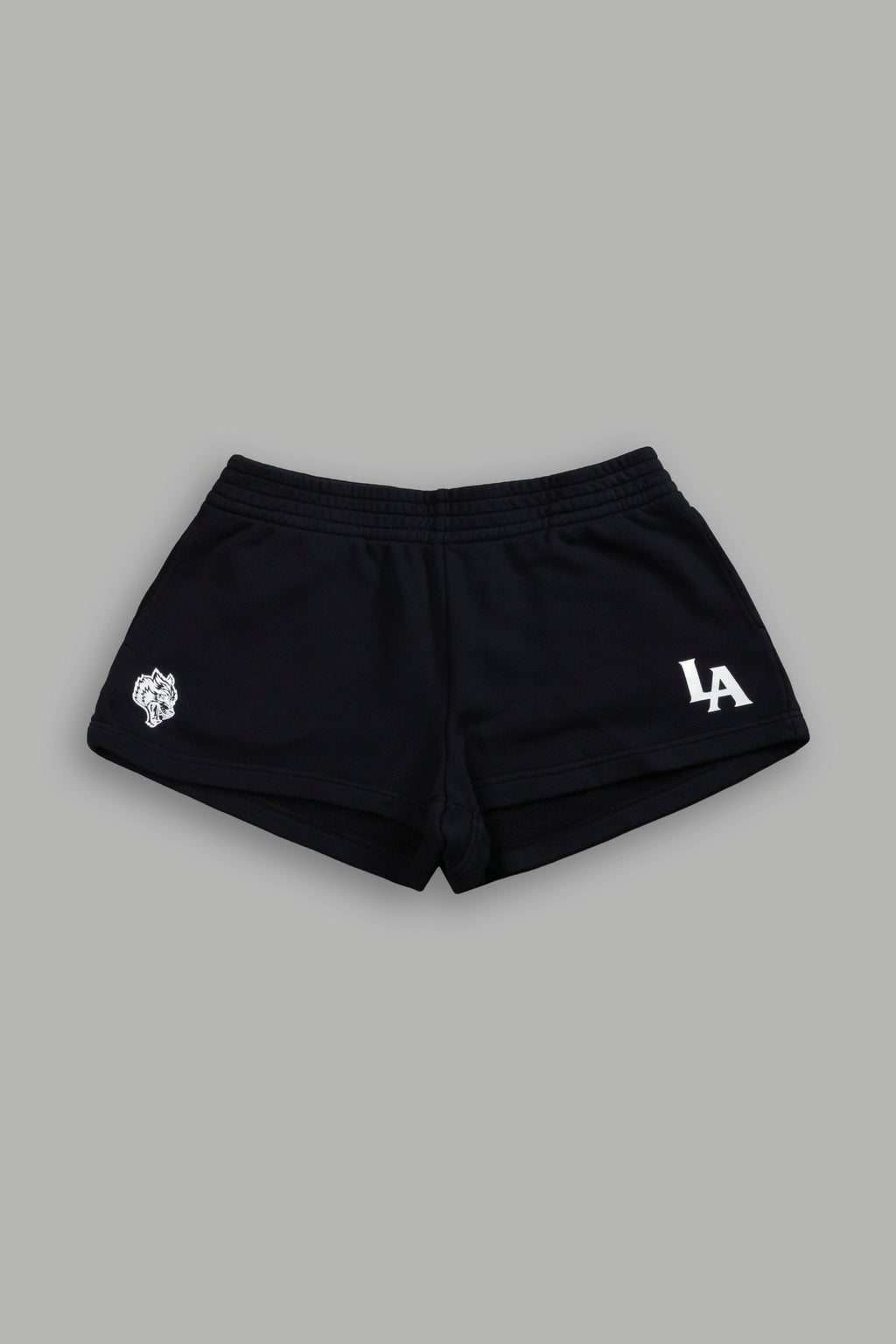 La Wolves V2 Ellie Sweat Shorts in Black - imagem 3