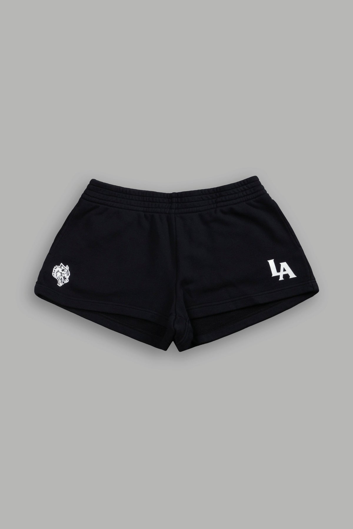 La Wolves V2 Ellie Sweat Shorts in Black - imagem 3