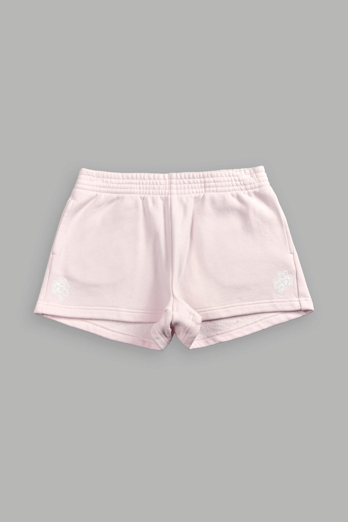 Pyramid Wolves Applique Ellie Sweat Shorts in Blush Pink - imagem 5