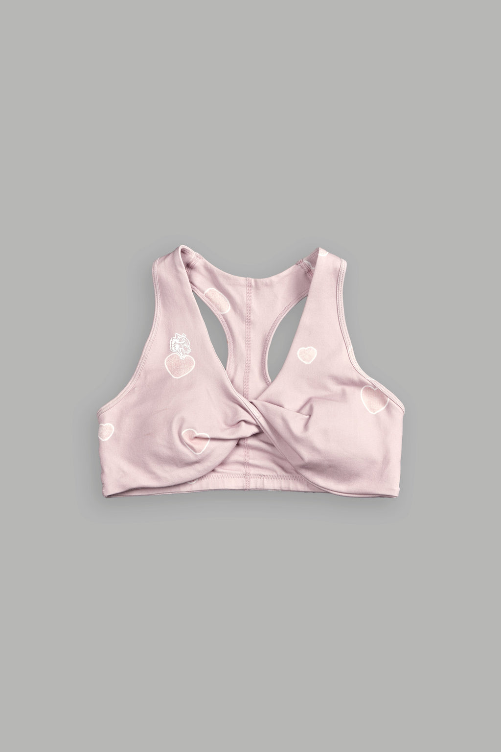 Her Energy "Everson" Seamless Twist Bra in Heart Candy Blush Pink - imagem 3