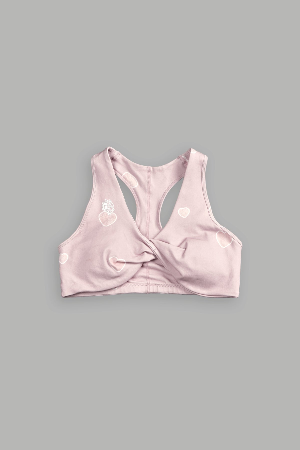 Her Energy "Everson" Seamless Twist Bra in Heart Candy Blush Pink - imagem 3