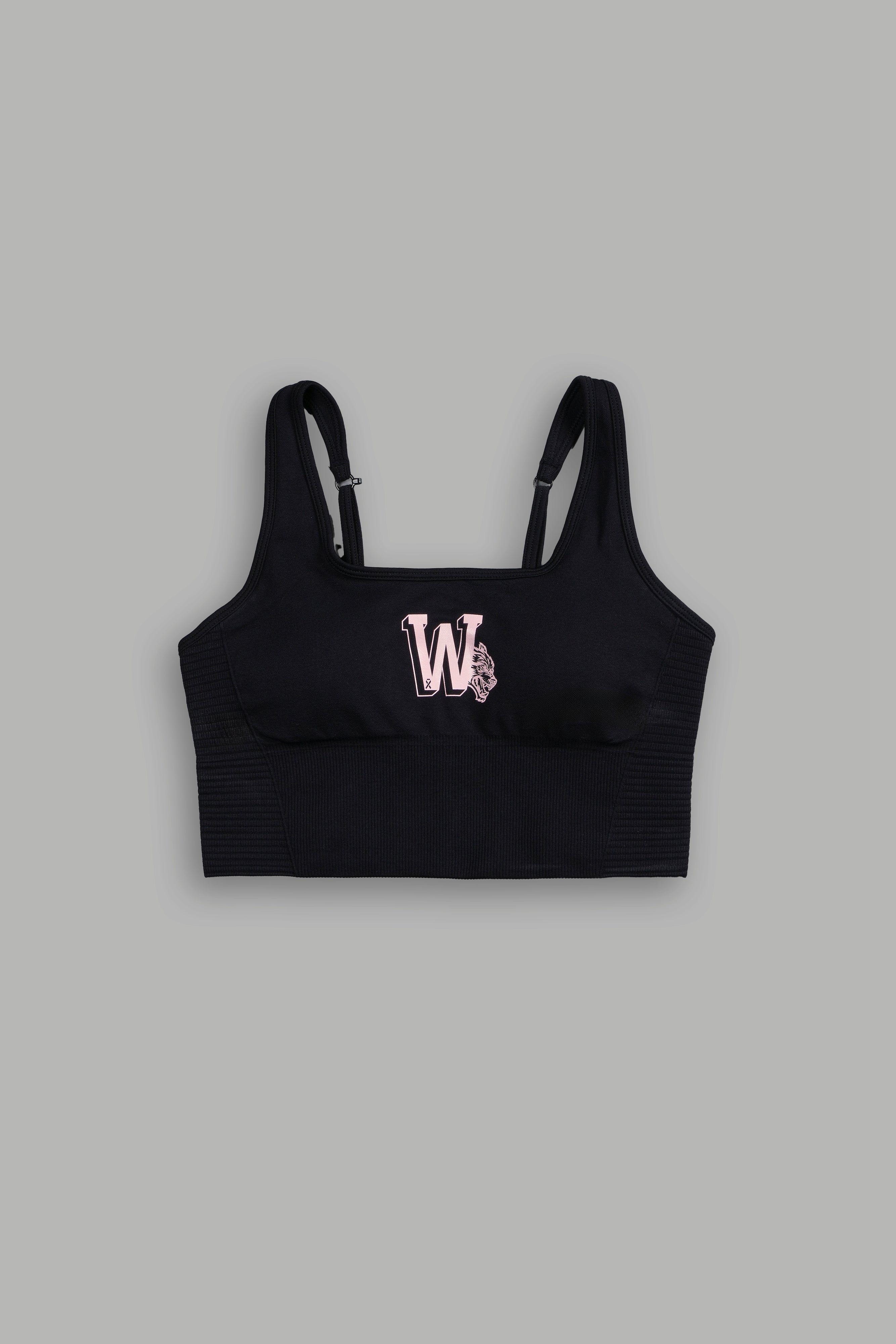 Keep On Fighting "Everson Seamless" Valencourt Bra in Black — imagem 3