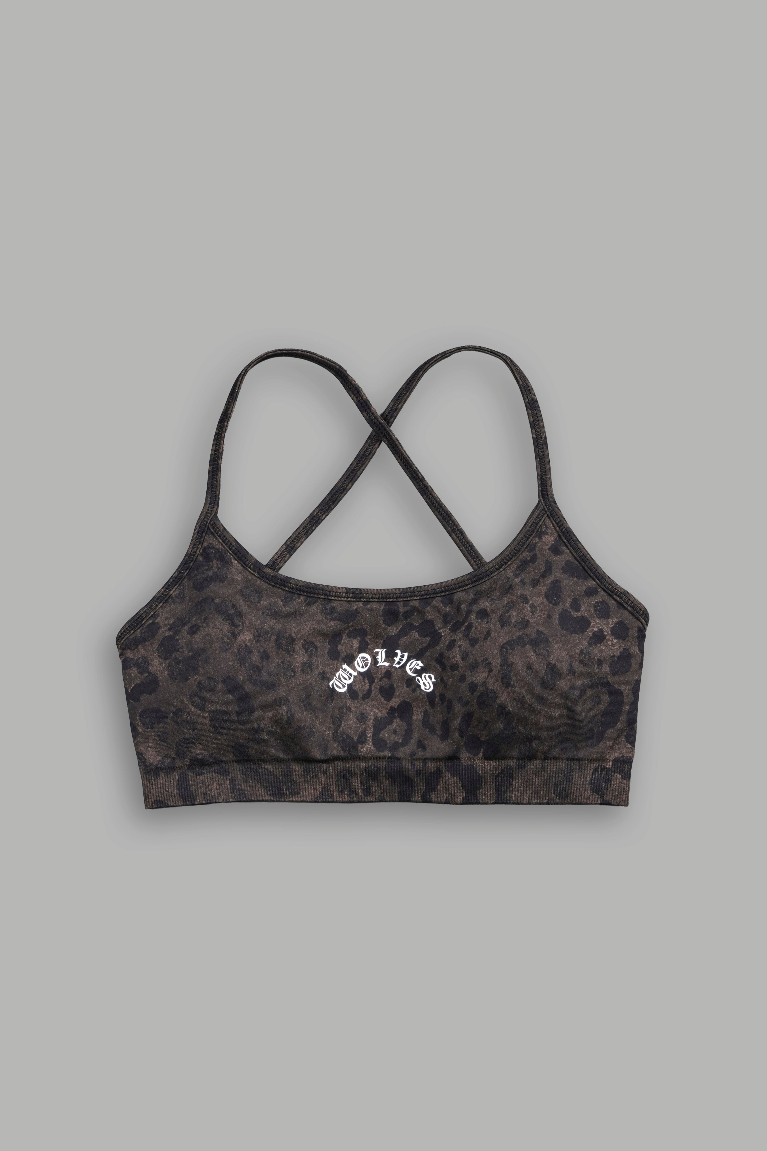Chopper Layla Soft Seamless Bra in Darc Brown Leopard