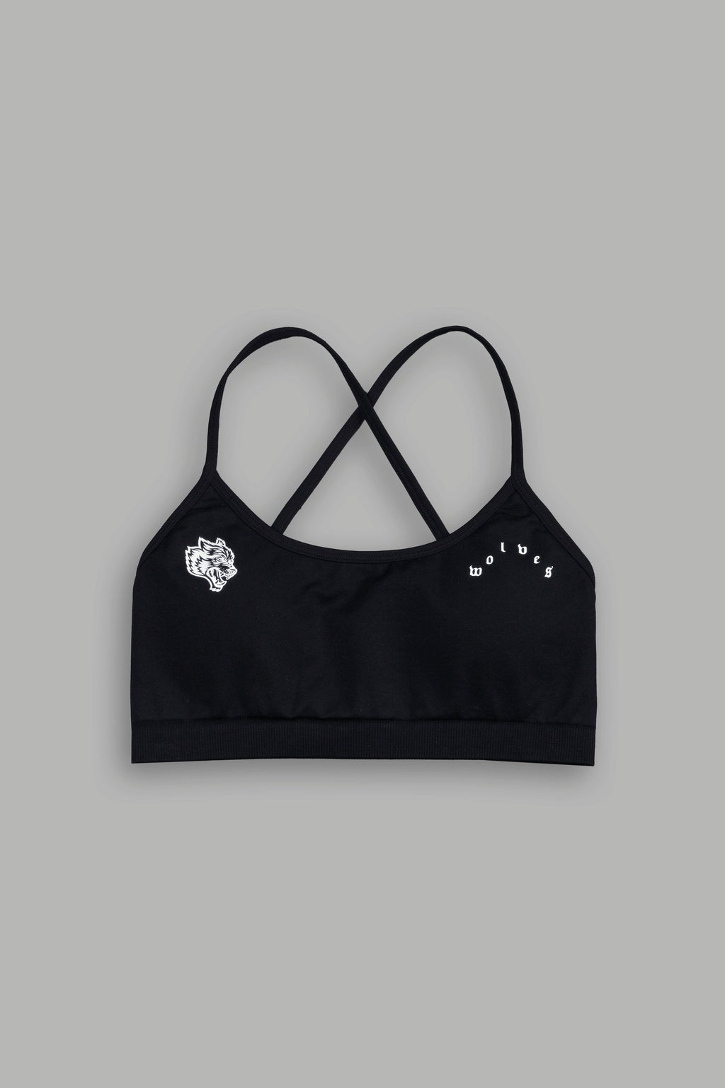 Wolves Pyramid "Layla" Soft Seamless Bra in Black - imagem 7