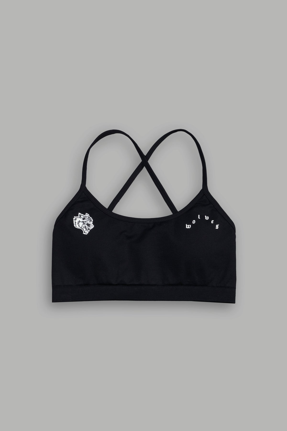 Wolves Pyramid "Layla" Soft Seamless Bra in Black - imagem 7