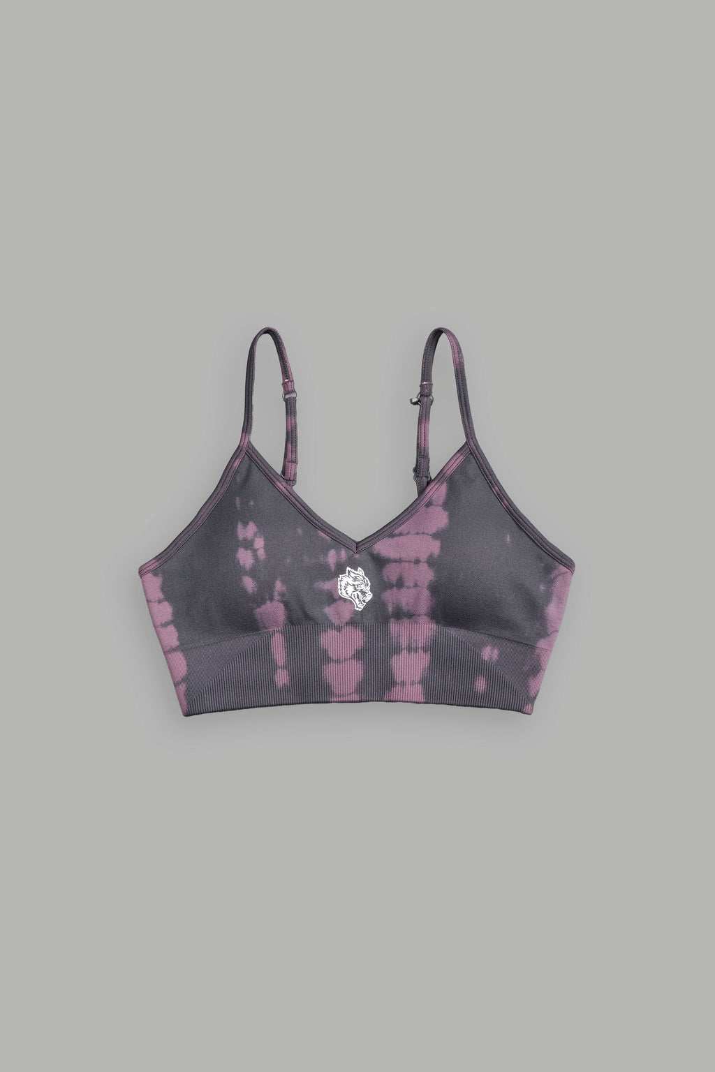 Single Wolf "Everson Seamless" Sports Bra in Cipher Purple Serpent - imagem 3