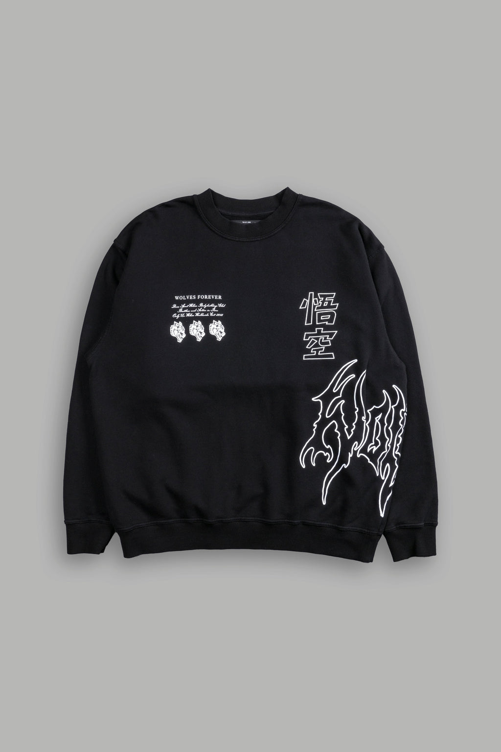 Goku London Crewneck in Black — imagem 3