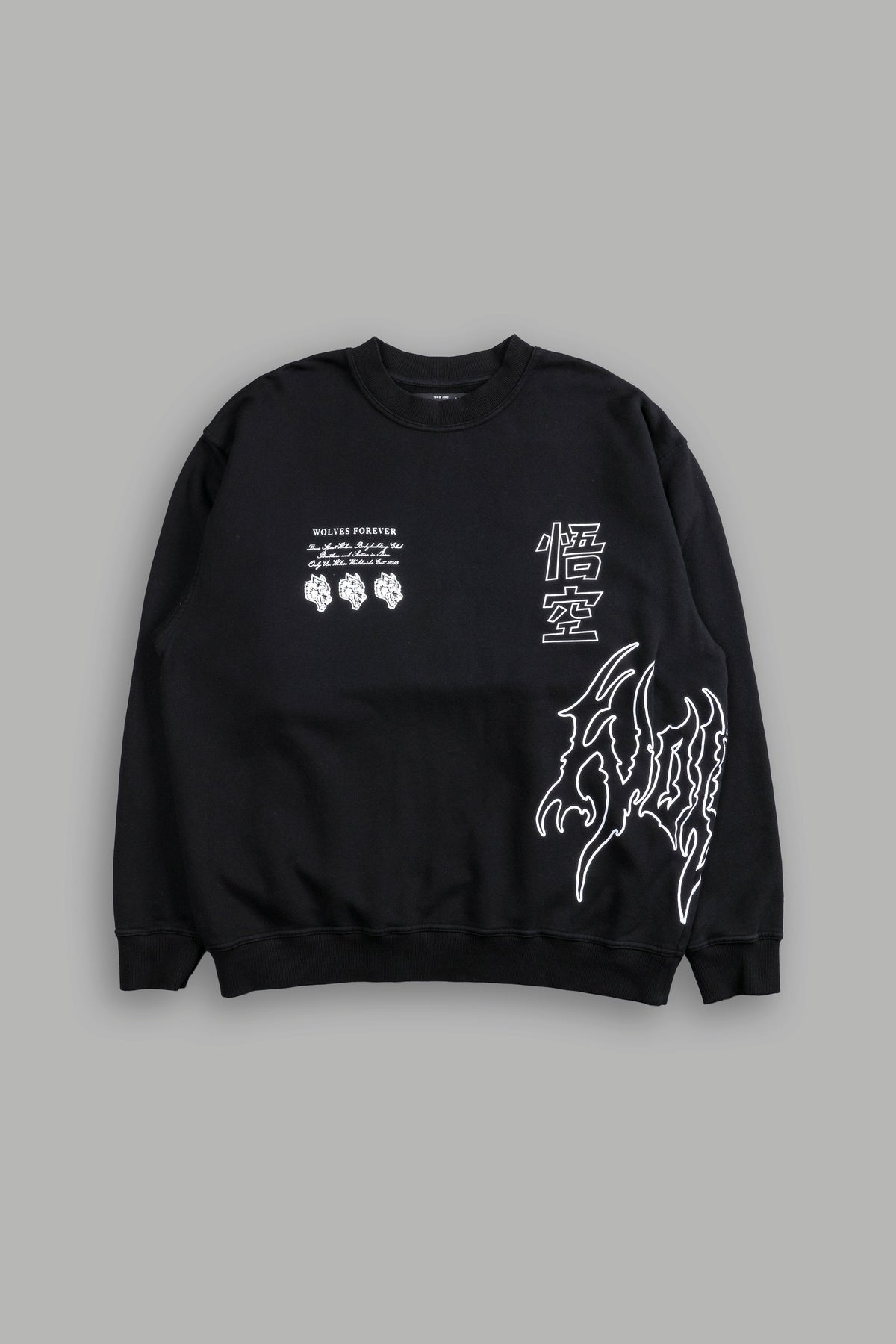 Goku London Crewneck in Black — imagem 3