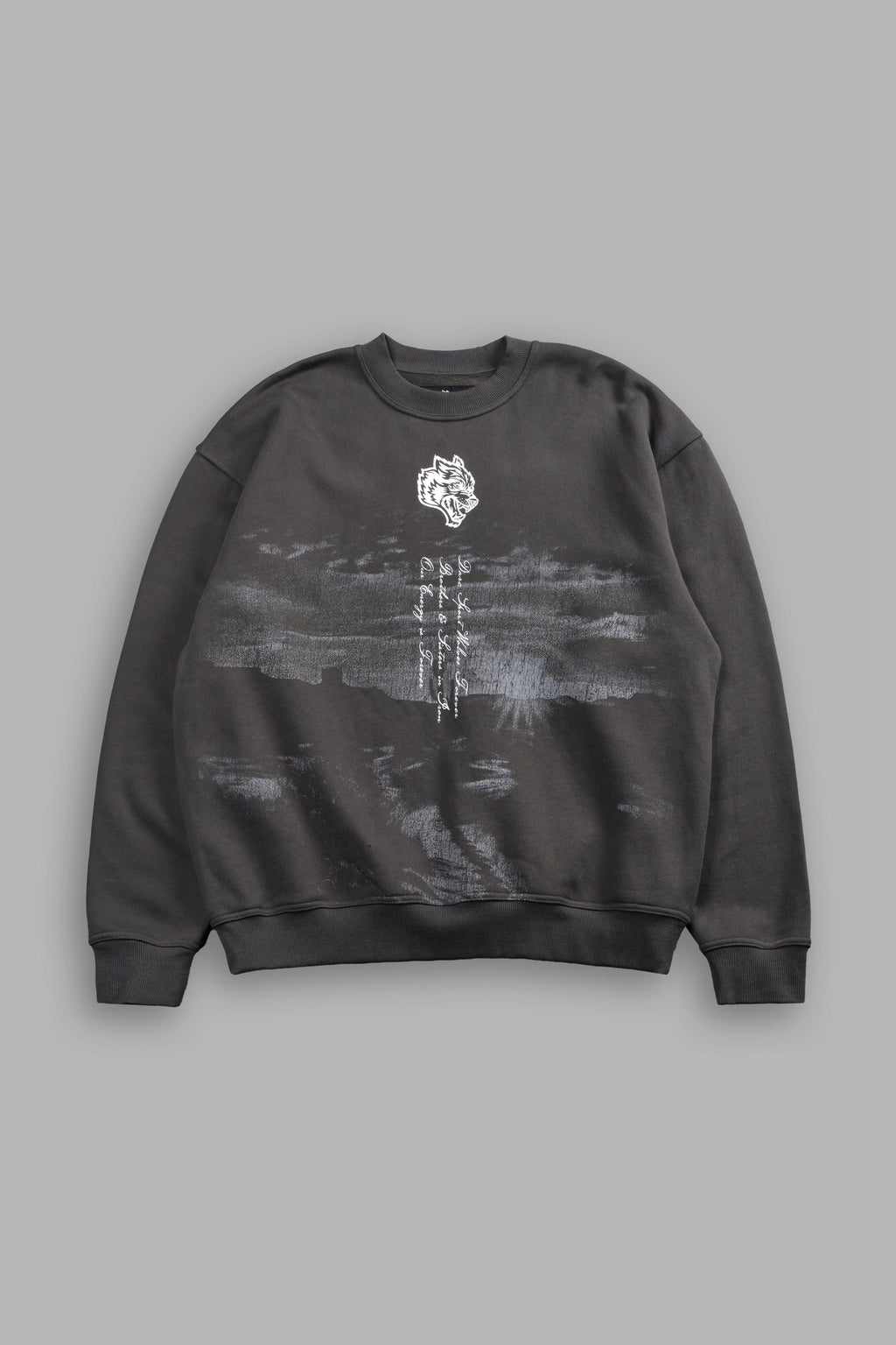 Our Journey London Crewneck in Wolf Gray — imagem 1