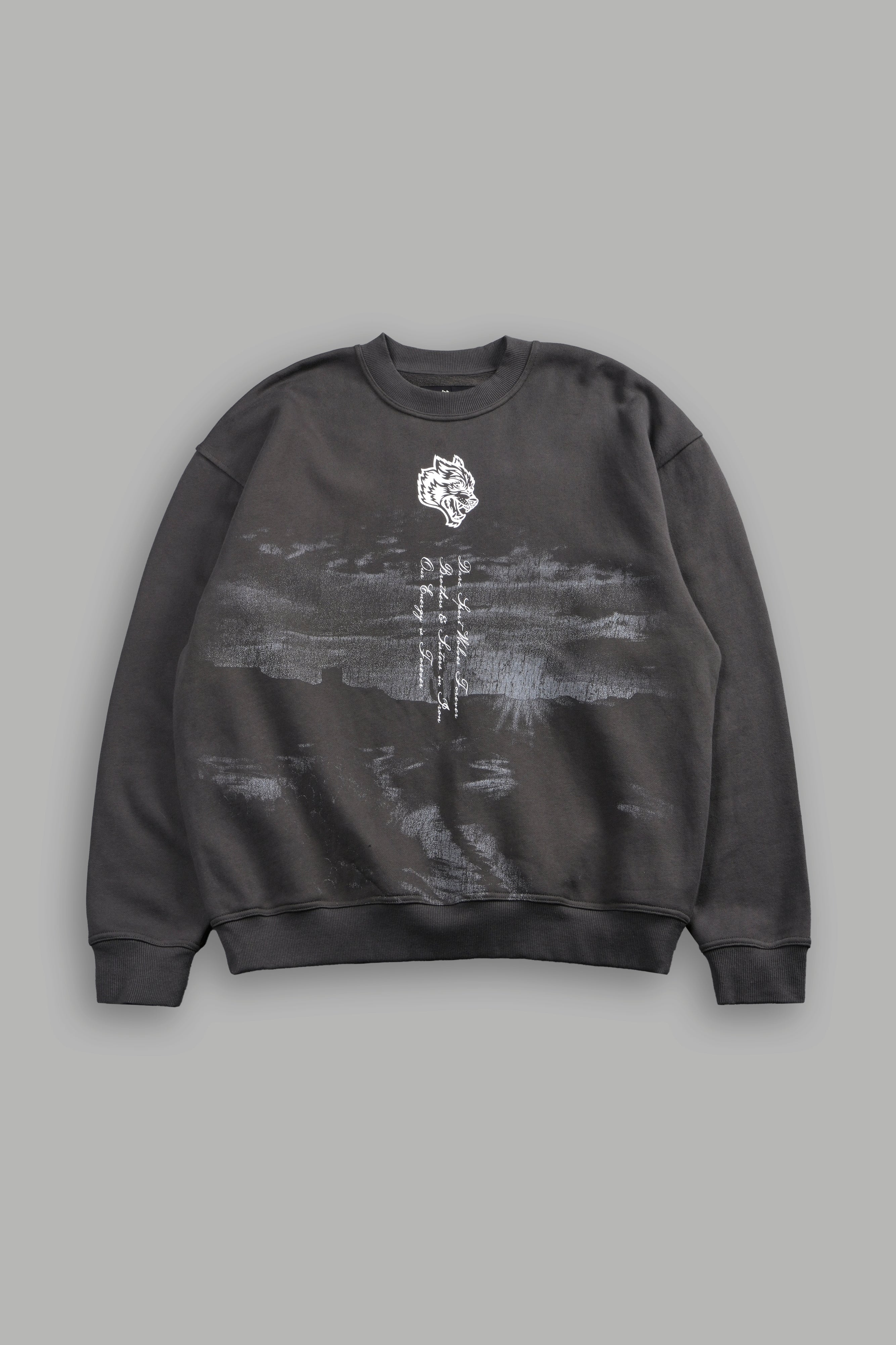 Our Journey London Crewneck in Wolf Gray — imagem 1