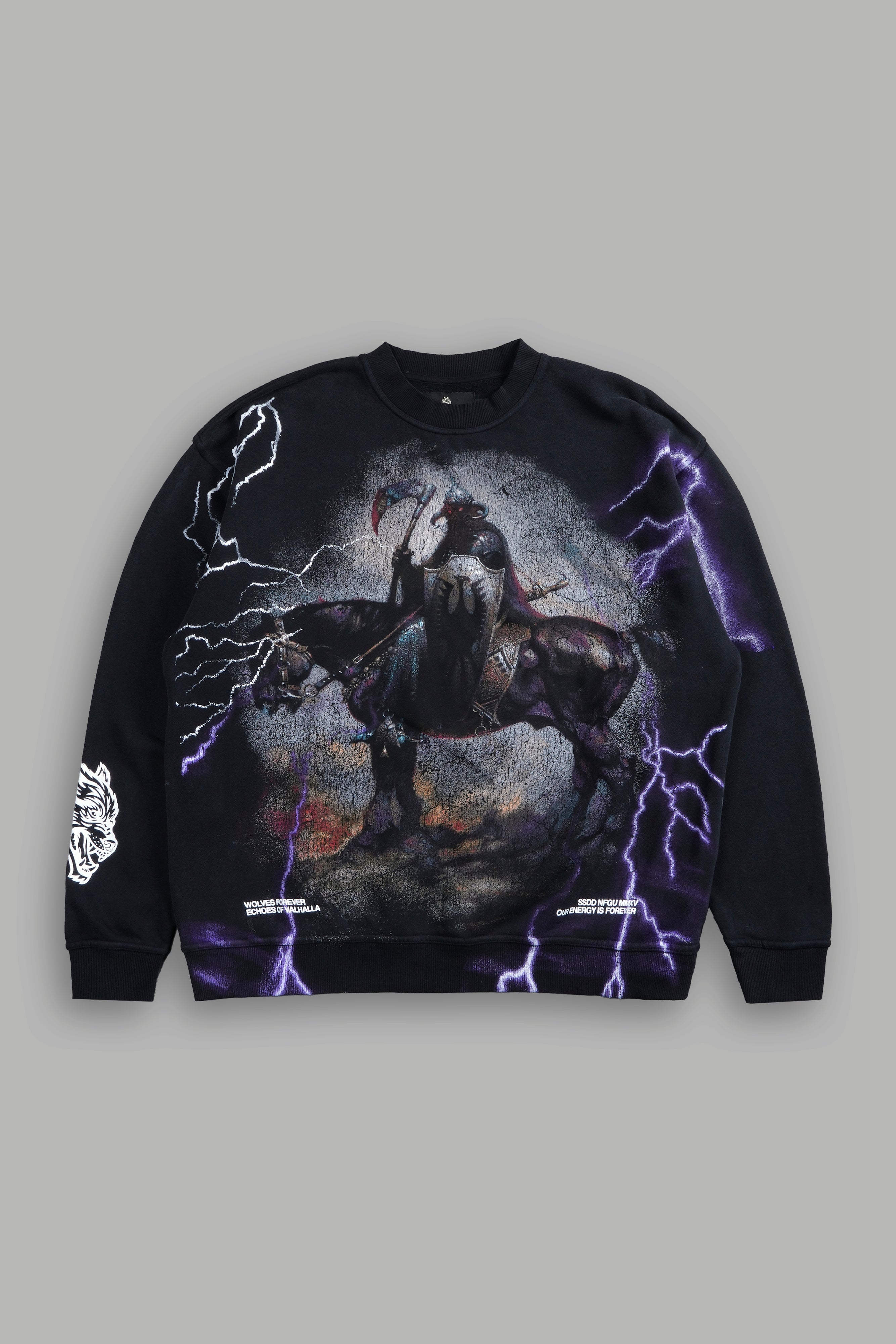 Elysium London Crewneck in Black — imagem 1