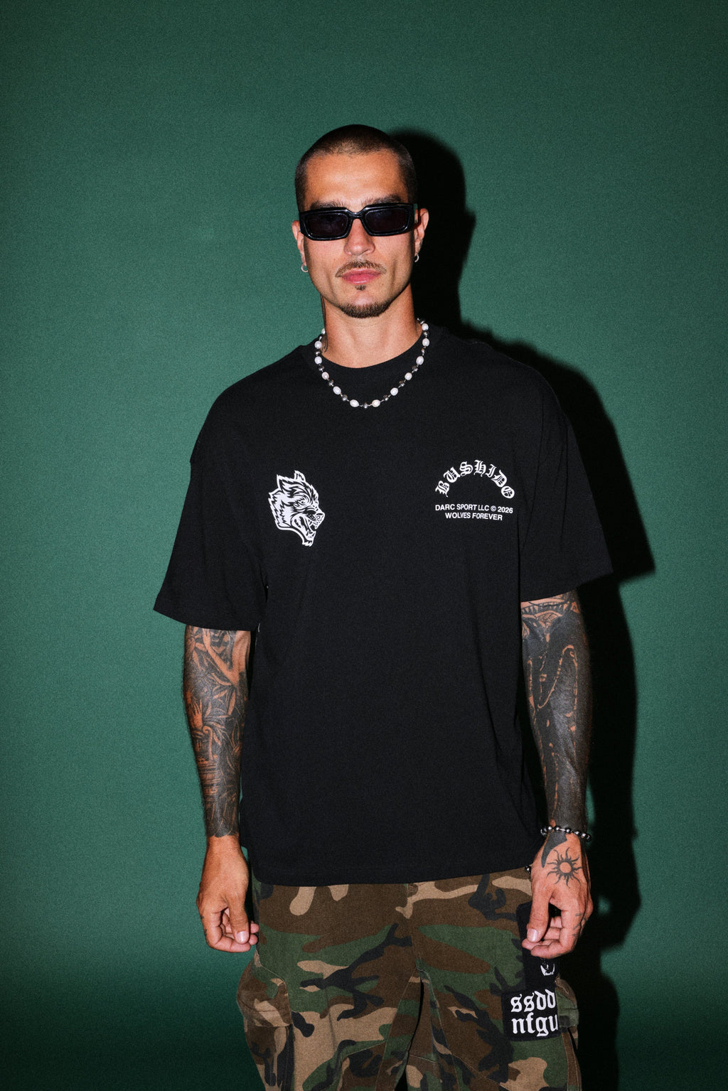 Shutendoji Premium Oversized Tee in Black — imagem 2