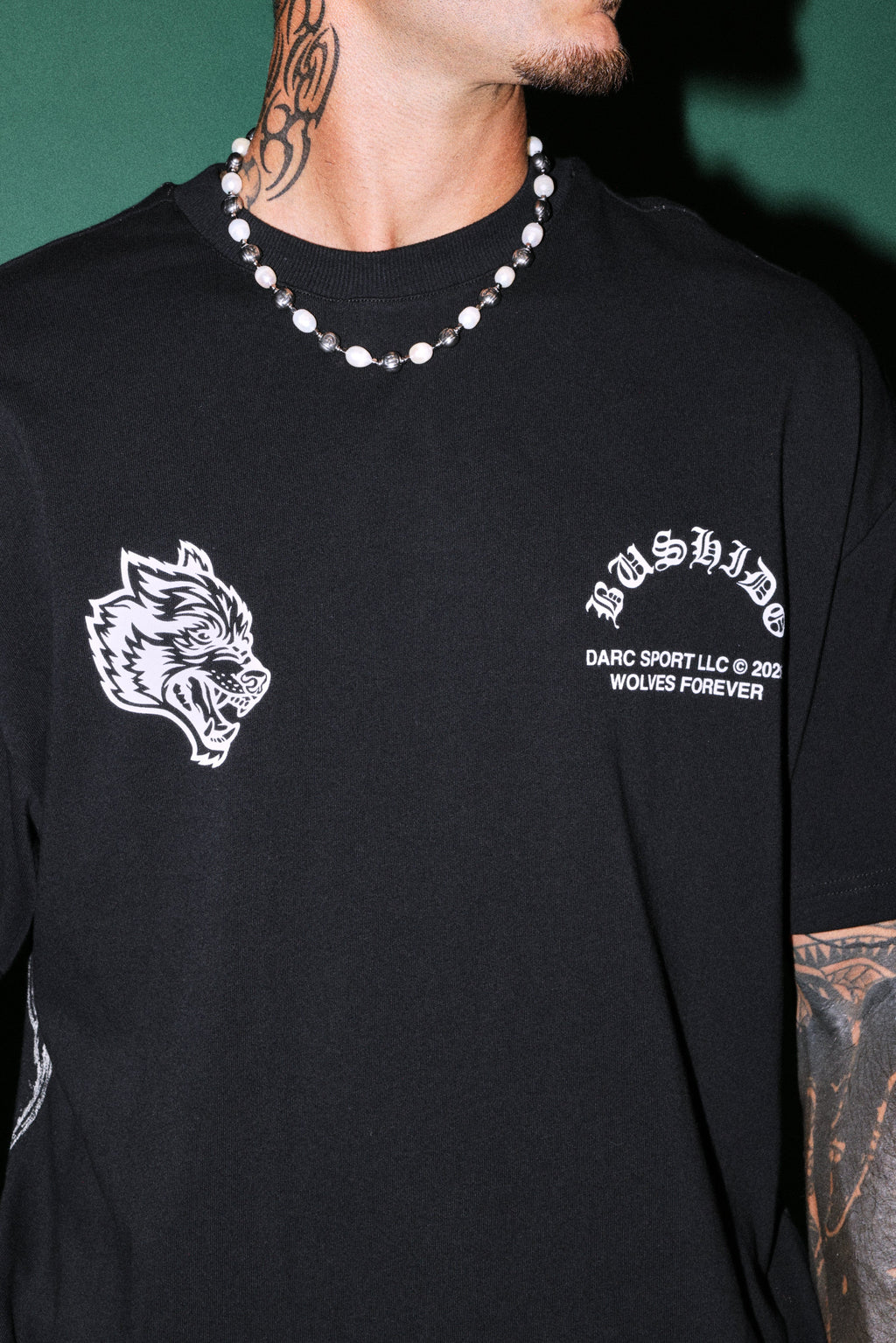 Shutendoji Premium Oversized Tee in Black — imagem 7